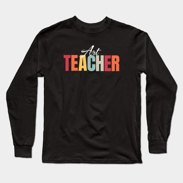 Art teacher Long Sleeve T-Shirt by Polynesian Vibes